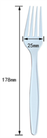 Bio-degradable  fork  from mmcis china 
